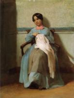 Bouguereau, William-Adolphe - A Portrait of Leonie Bouguereau